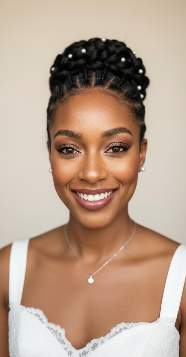 After French Hairstyle For Wedding